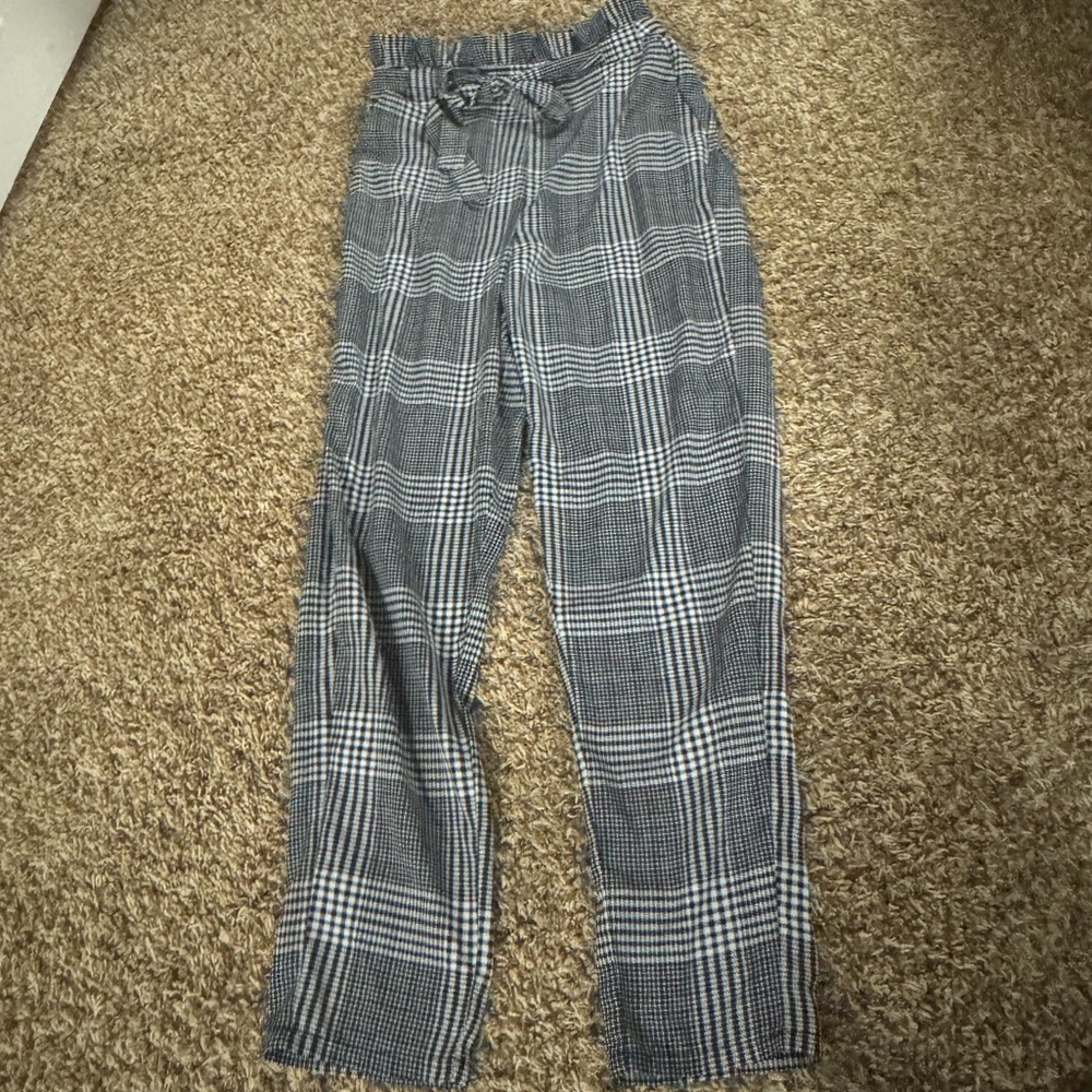 Paper bag dress pants